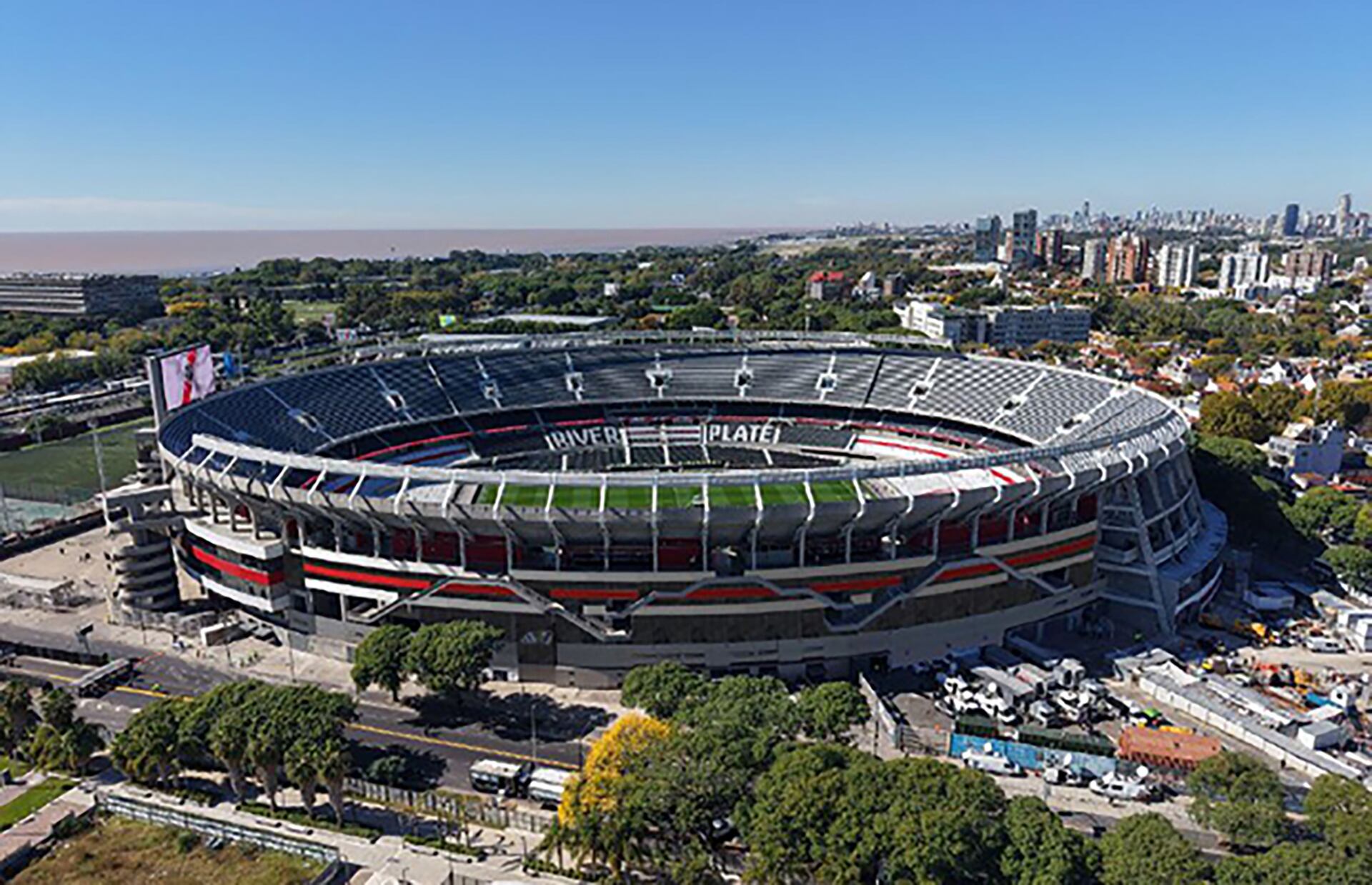 River Plate anunció la reforma de la fachada de la tribuna Belgrano del estadio Monumental