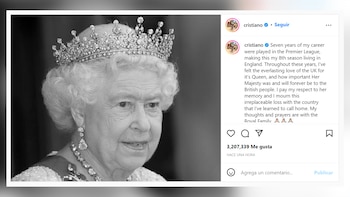 Cristiano Ronaldo y Beckham por la Reina Isabel