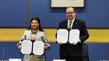 Clara Brugada firmó un acuerdo