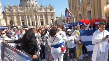Cientos de cubanos se concentraron