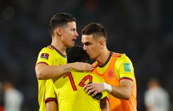 Lorenzo acudió a la rueda de prensa y expresó su análisis del encuentro: “Satisfecho con el rendimiento" - crédito Agustin Marcarian/REUTERS