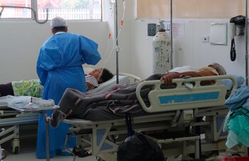 Una mujer 45 años presentó