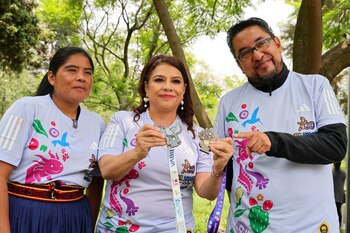 La mandataria capitalina presentó las