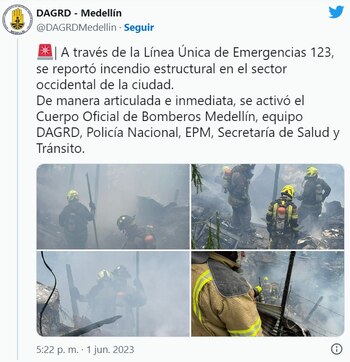 El hecho se presentó en