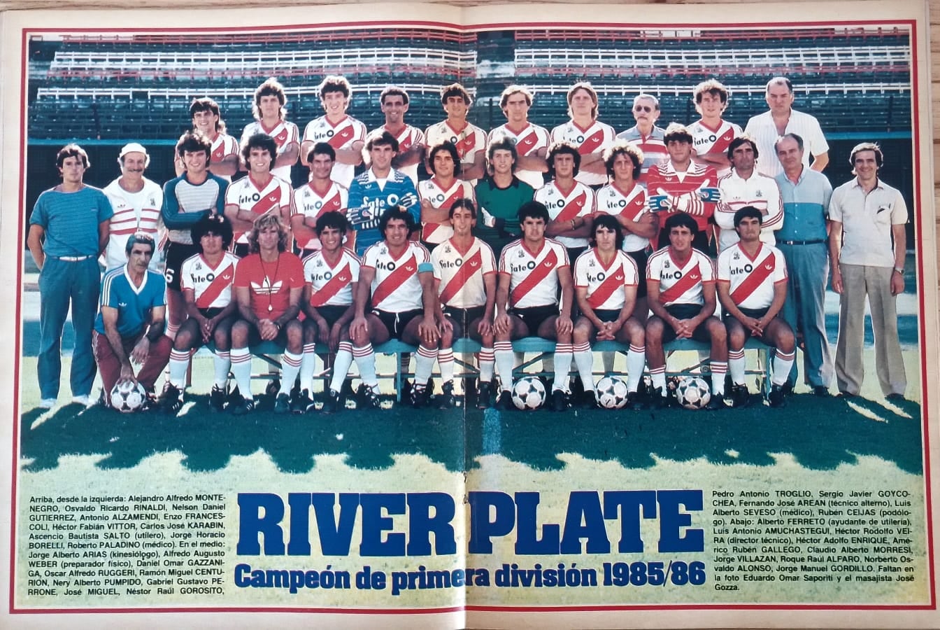 El plantel campeón, repleto de figuras
