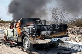 Descubrieron un cuerpo calcinado dentro