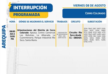 Corte de luz de Seal