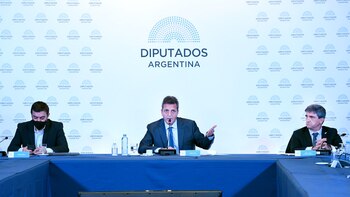 Sergio Massa preside la reunión