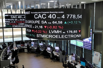 El índice bursátil CAC 40