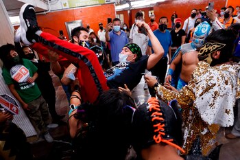 Profesionales de la lucha libre