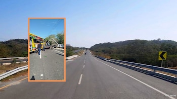 El accidente de tránsito en la vía al mar dejó 19 heridos cerca del peaje Papiros en Puerto Colombia, según autoridades locales - crédito Invías/Redes sociales