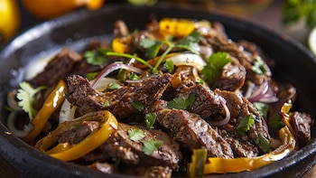 Cómo preparar bistec al albañil: