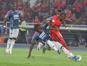 DIM venció al América de Cali en la primera jornada de los cuadrangulares de la Liga BetPlay II-2023 - crédito El País.