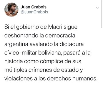 El nuevo tuit de Juan