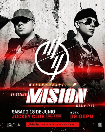 Wisin y Yandel en Perú.