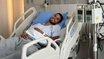 Diego Reyes fue operado de