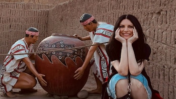 Laura Pausini quedó maravillada con la Huaca Pucllana y se despide del Perú con un emotivo mensaje tras espectacular concierto