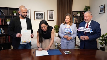 El gobierno de Guatemala reúne a tres figuras del deporte en la campaña Nutrir es Avanzar y coordina acciones