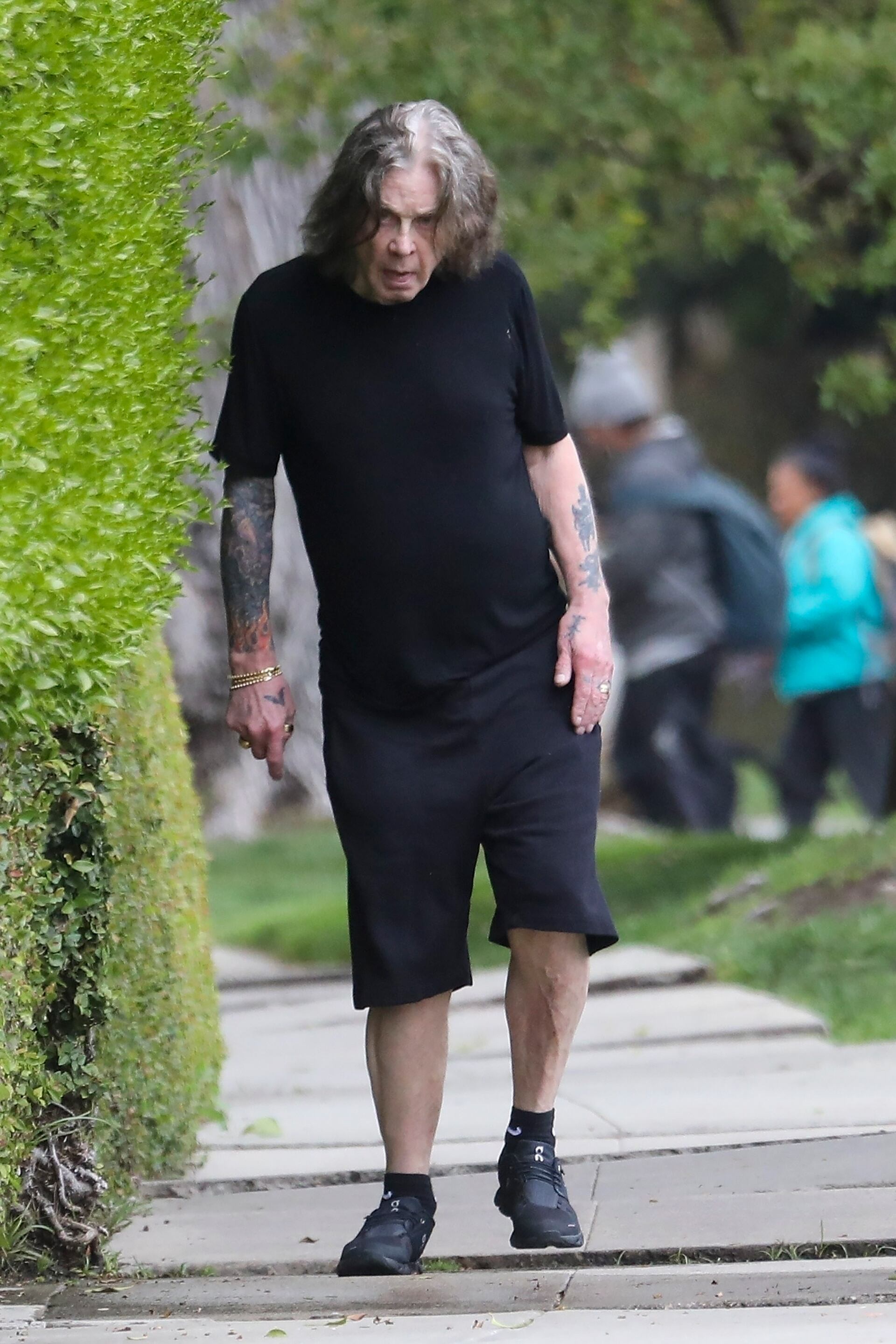 Ozzy se encuentra sometido a una intensa rutina de ejercicios (Photo © 2023 Backgrid/The Grosby Group)