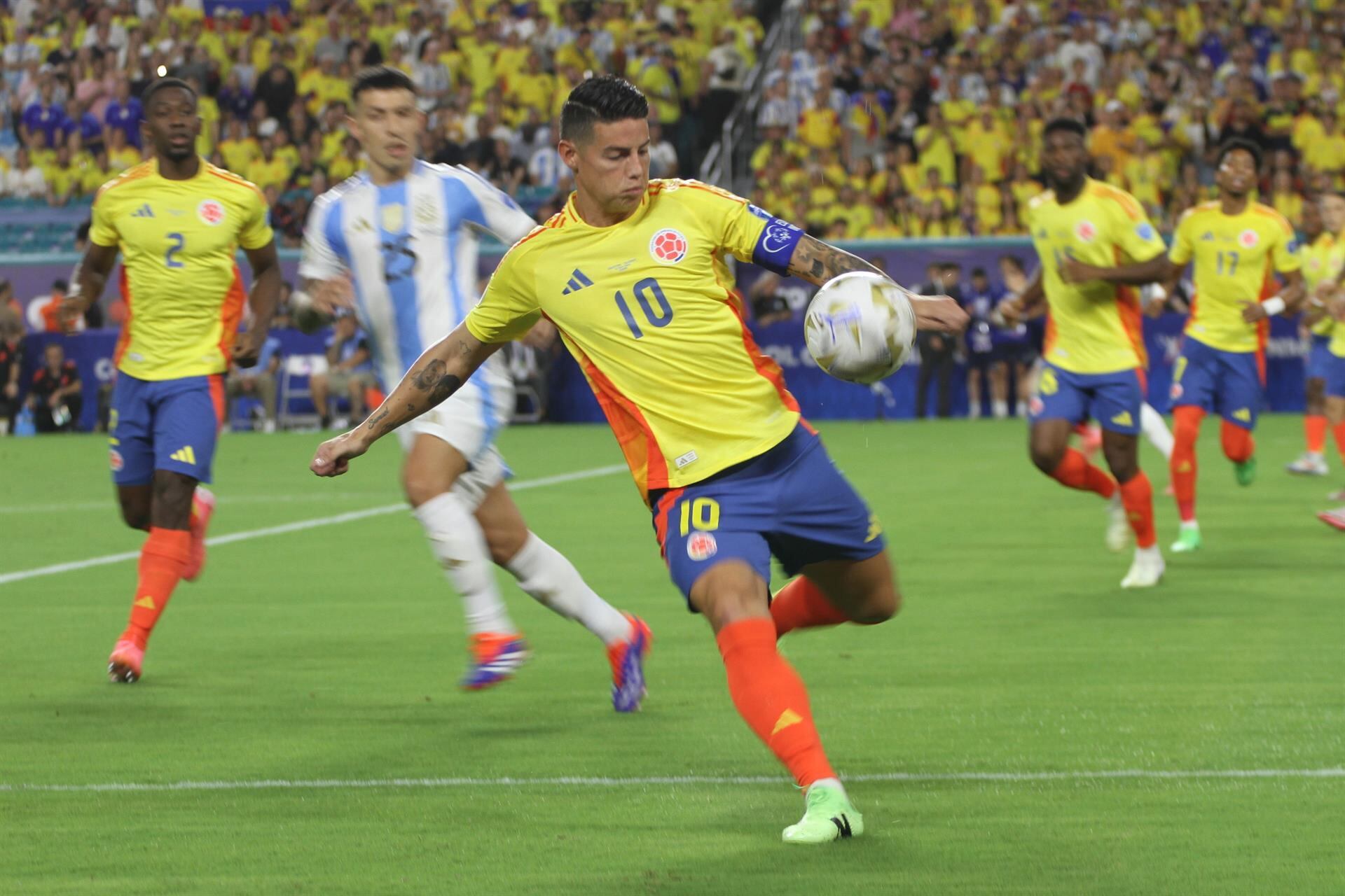 Lámina de James Rodríguez del álbum del mundial 2026 será diferente a las de los otros jugadores de la Selección Colombia - crédito Europa Press