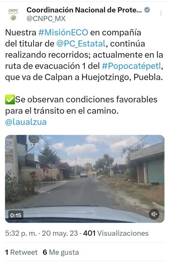 Popocatépetl (@CNPC_MX)