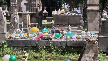 Tumba de nachito. (Foto: IG/yuru_vi)