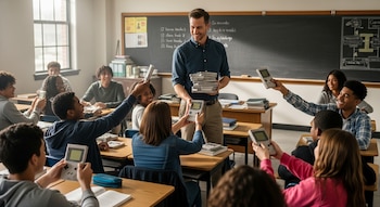 Un profesor de Oregón utiliza