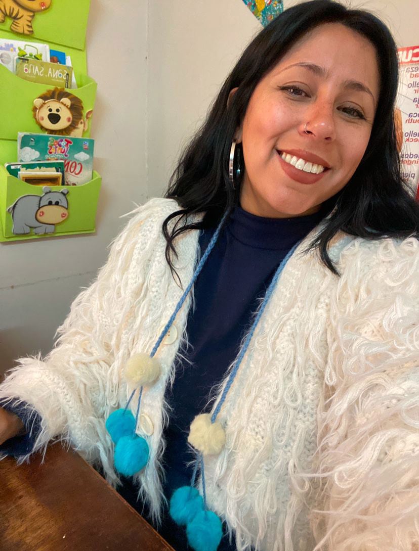 Cecilia en modo mundialista en las consultas
