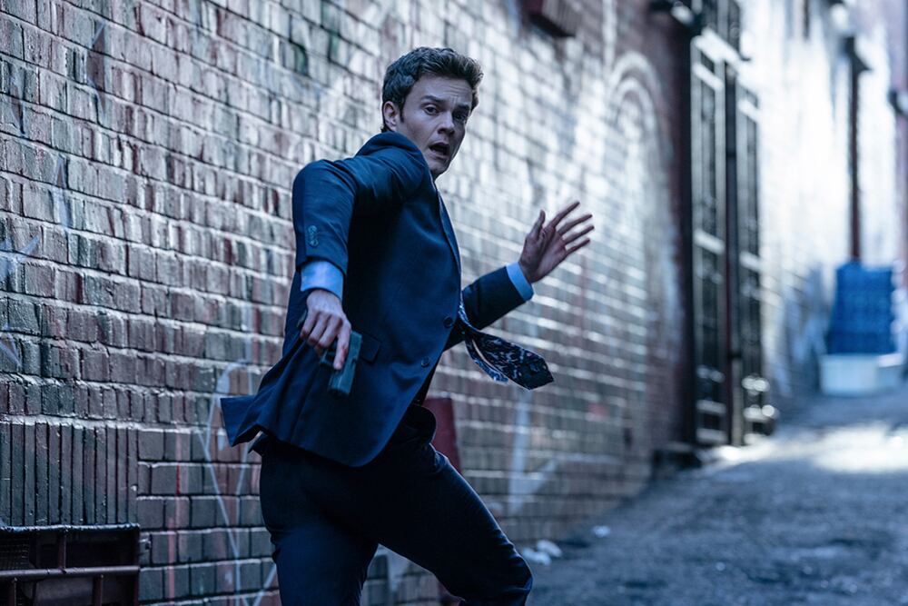 Esta imagen publicada por Paramount Pictures muestra a Jack Quaid en una escena de