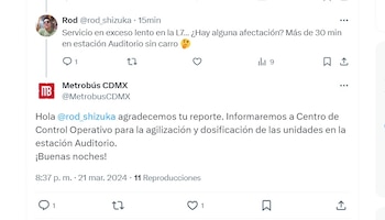 (X/ @MetrobusCDMX)