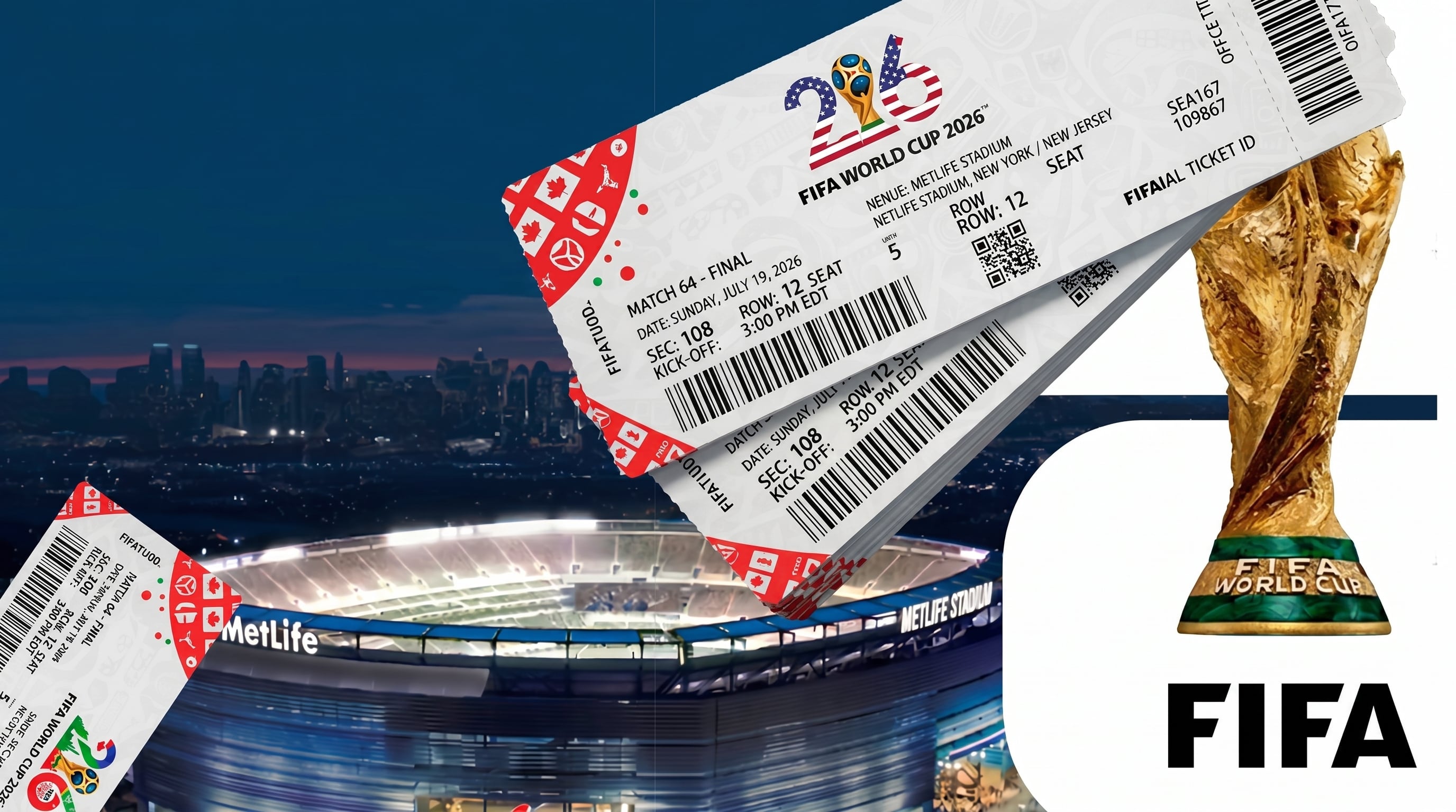 El FBI alertó sobre estafas en la compra de entradas para el Mundial 2026 mediante sitios que suplantan a FIFA y venden tickets falsos (Imagen Ilustrativa Infobae)