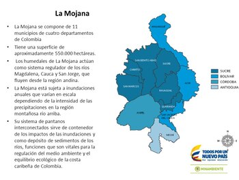 Los humedales de La Mojana