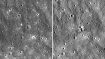 Nuevas imágenes de la NASA revelaron el enorme cráter que dejó el impacto del cohete de SpaceX contra la Luna