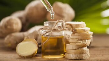 La presentación de jengibre en