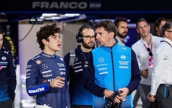 Franco Colapinto y James Vowles mantienen una buena una relación (Photo by /Sipa USA)