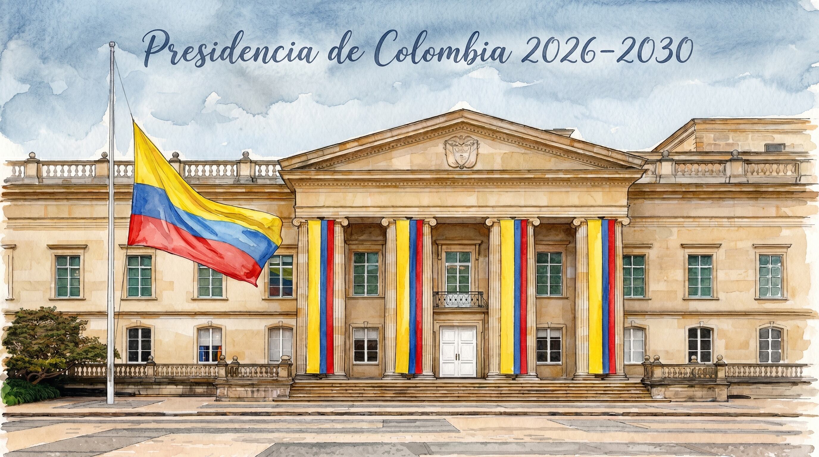 El próximo presidente de Colombia deberá gobernar en un contexto de división, respetando controles institucionales y garantizando el ejercicio democrático - crédito VIsuales IA