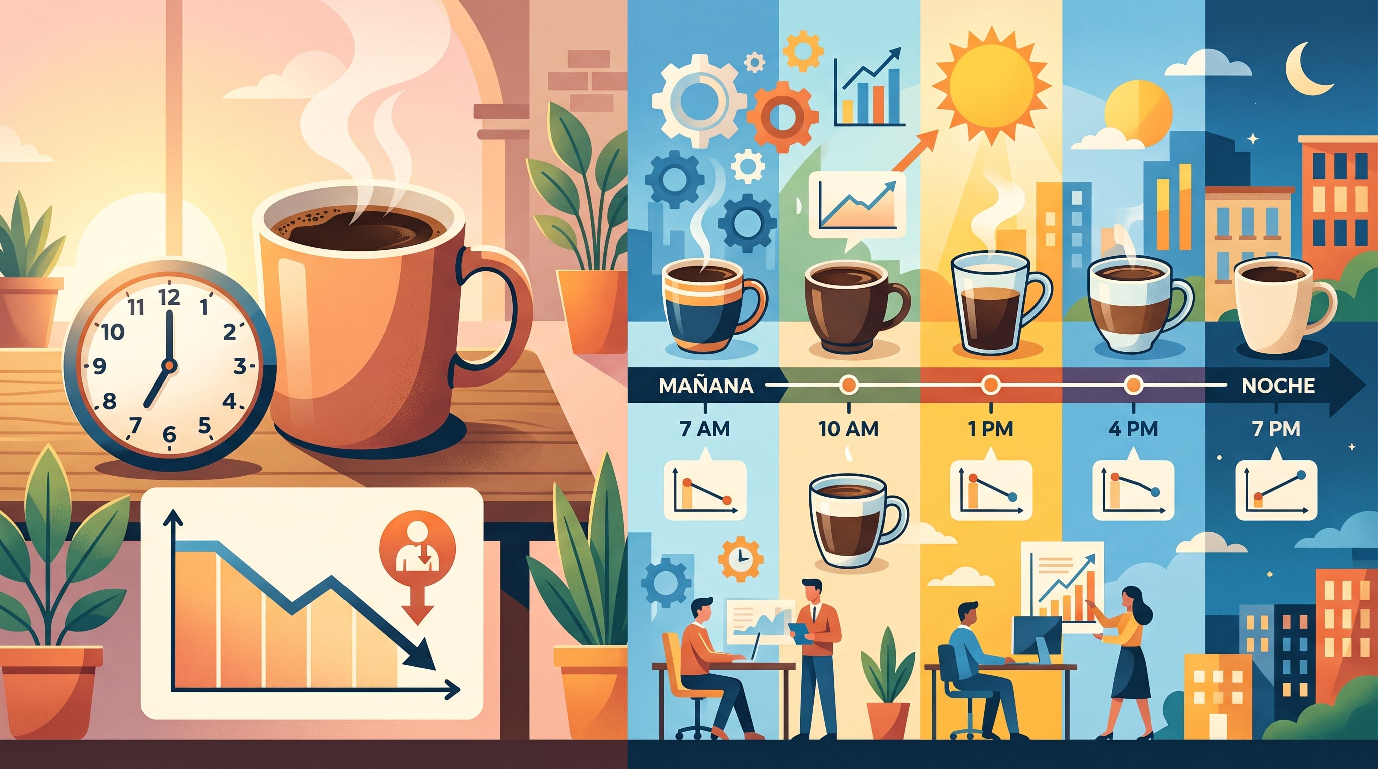 Un estudio de 2026 con más de 20.000 adultos encontró que tomar café principalmente por la mañana se asoció con menores indicadores de resistencia a la insulina, en comparación con otros patrones de consumo (Imagen Ilustrativa Infobae)
