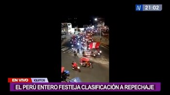 Peru to the repechage: fans