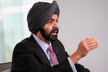 Ajay Banga (REUTERS/Nathan Howard)