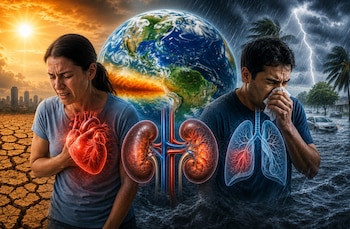 El fenómeno de El Niño puede favorecer condiciones ambientales capaces de aumentar los riesgos para la salud, especialmente entre personas con enfermedades crónicas. (Imagen ilustrativa Infobae)