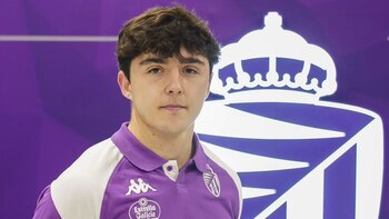 El jugador del Real Valladolid