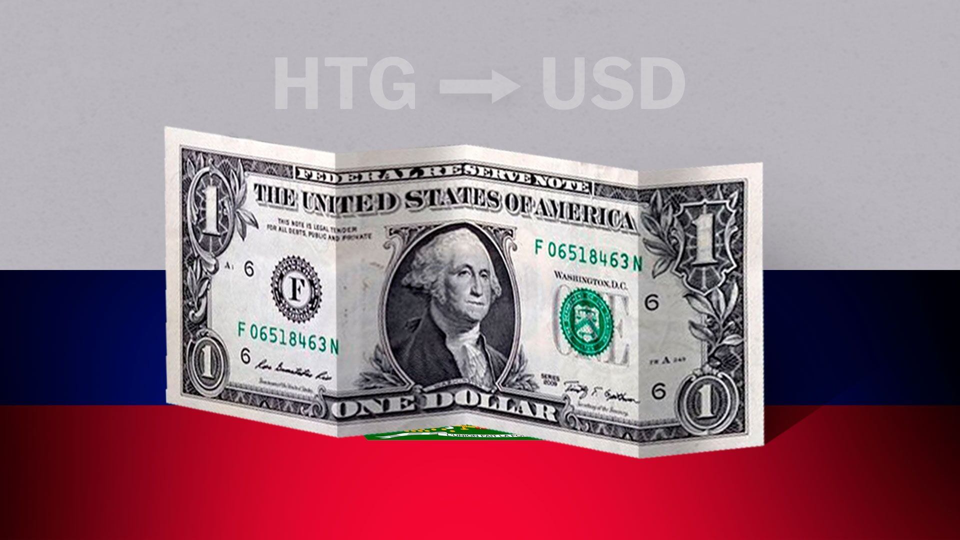 Valor de apertura del dólar en Haití este 18 de septiembre de USD a HTG