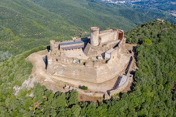 Castillo de Montsoriu, en Barcelona
