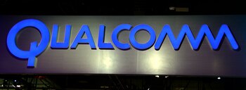 Fotografía de archivo de logo de la empresa Qualcomm. EFE/MICHAEL NELSON/Archivo
