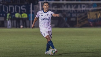 Mackalister Silva fue expulsado en el segundo tiempo tras una fuerte discusión con el árbitro - crédito @MillonariosFC/X