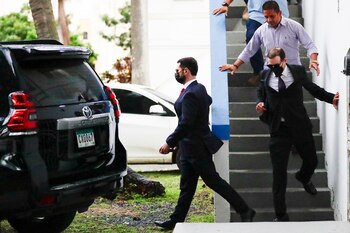Empezó el juicio por blanqueo que salpica a los hijos del ex presidente panameño Ricardo Martinelli. (EFE/Bienvenido Velasco)