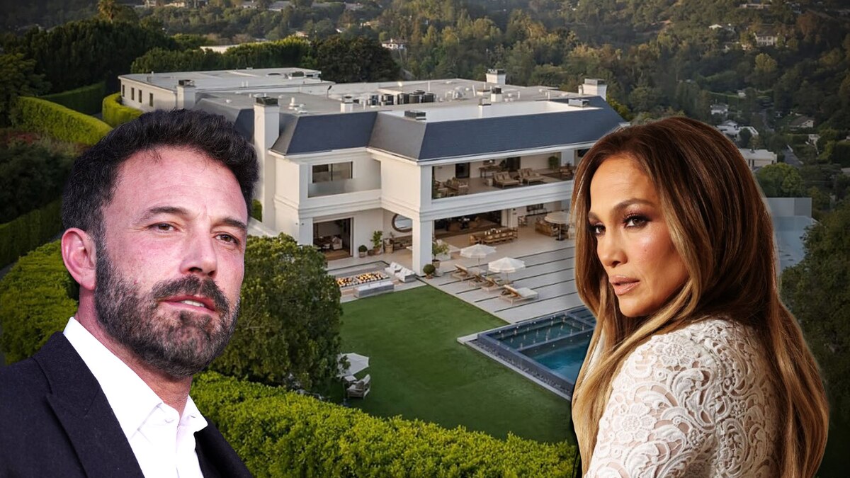 Ben Affleck y Jennifer Lopez rebajaron 8 millones de dólares el precio de su mansión en Beverly Hills - Infobae