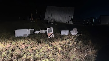 Vecinos de un balneario de