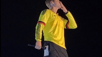 Justin Bieber y la camiseta de la Selección Colombia: la foto viral que desató el furor mundialista