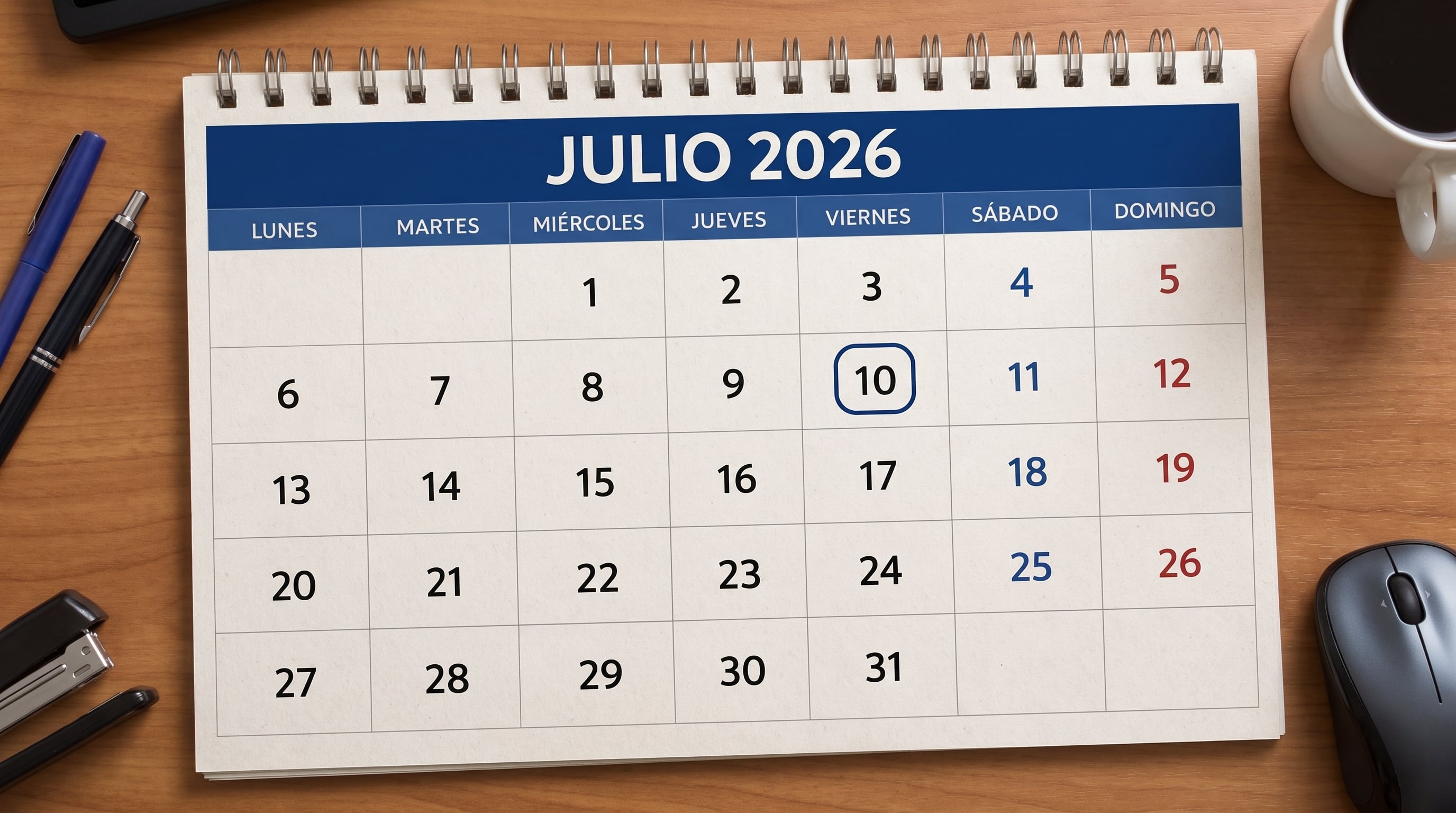 El viernes 10 de julio de 2026 no figura como feriado nacional (Imagen Ilustrativa Infobae)